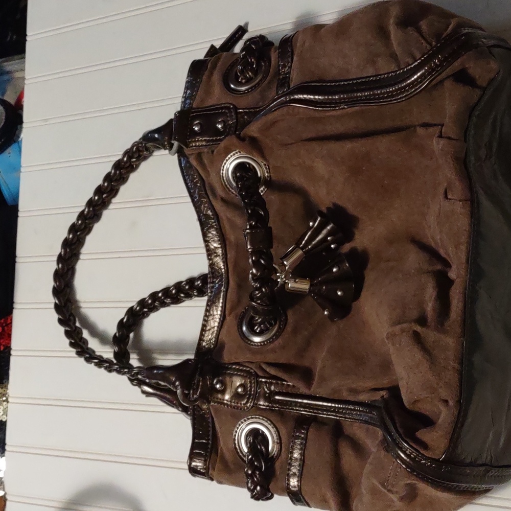 Brown Mondani NY Hobo Bag